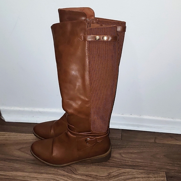 Shoes - 🍁 Brown Boots Knee high Size 8